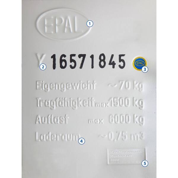 European standard box pallet - Image 3